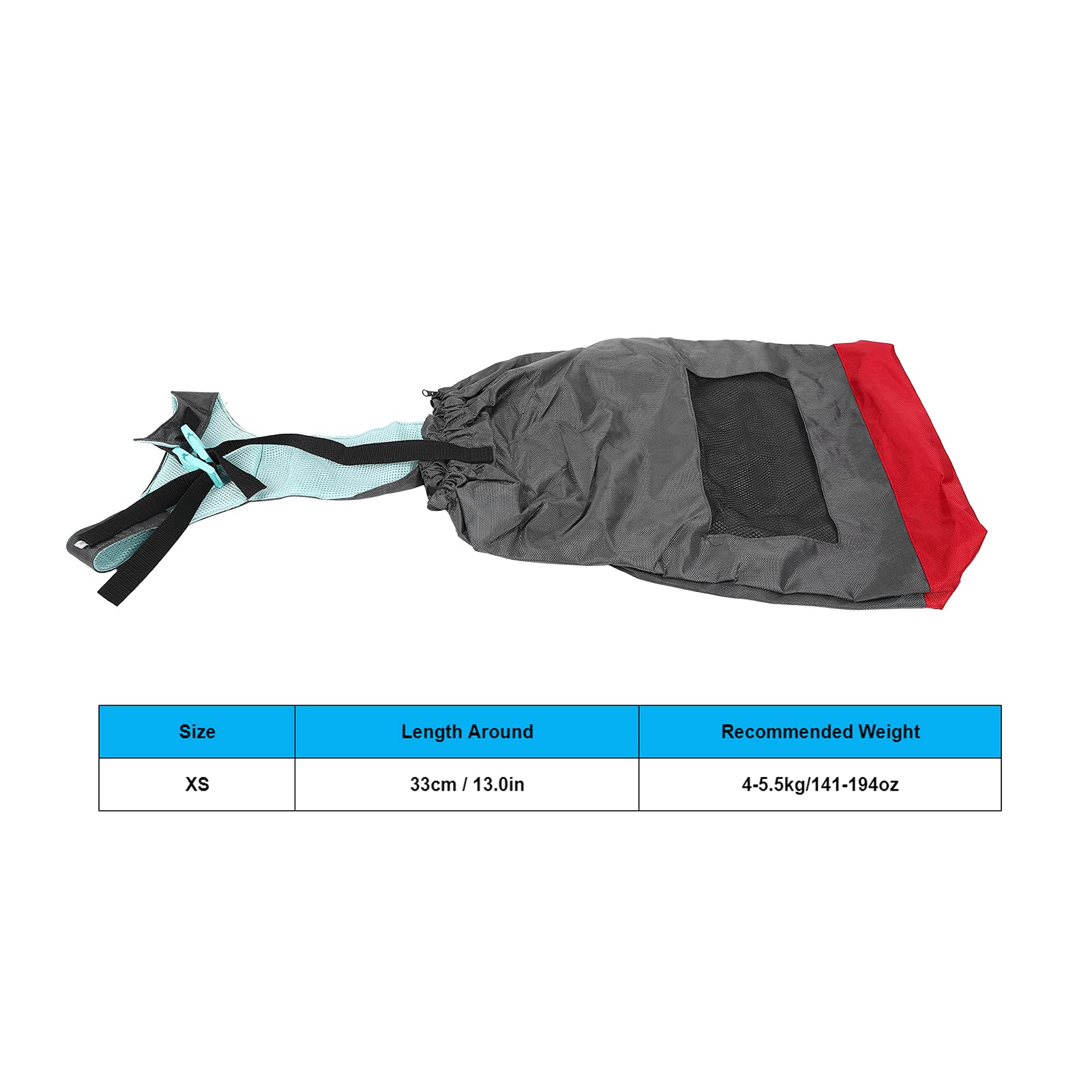 Breathable Walking Drag Bag for Disabled Pets - XS Size for Dogs & Cats