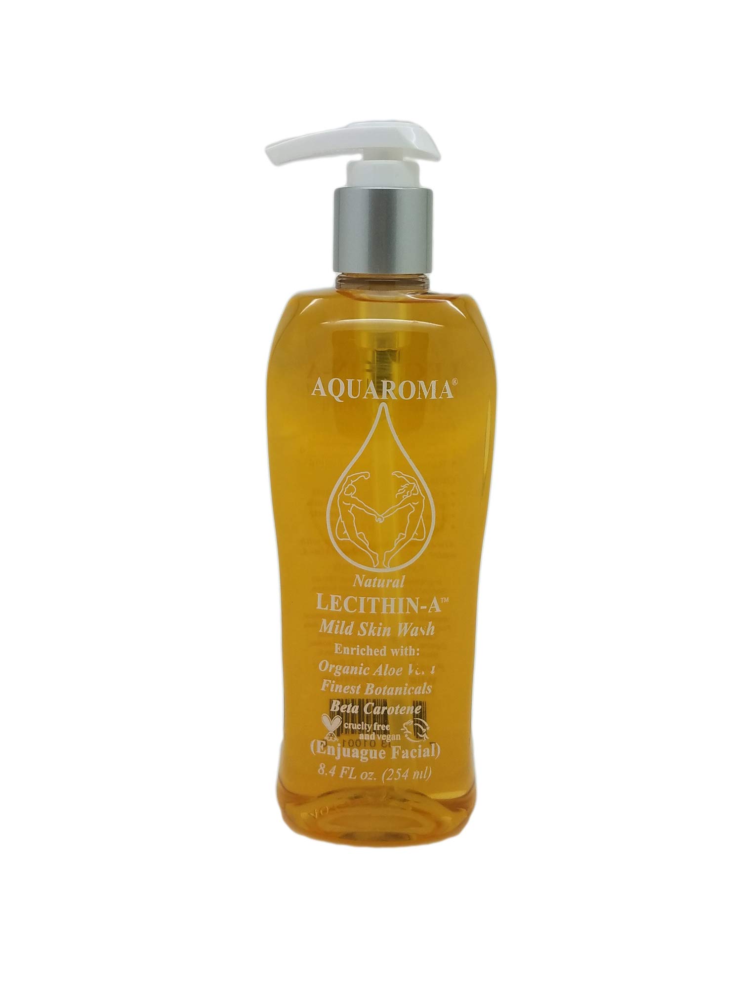 Lecithin-A Mild Skin Wash for Face, Hands & Body - Gentle Cleanser for Sensitive Skin & Shaving | Daily Skincare & Post-Shave Soothing
