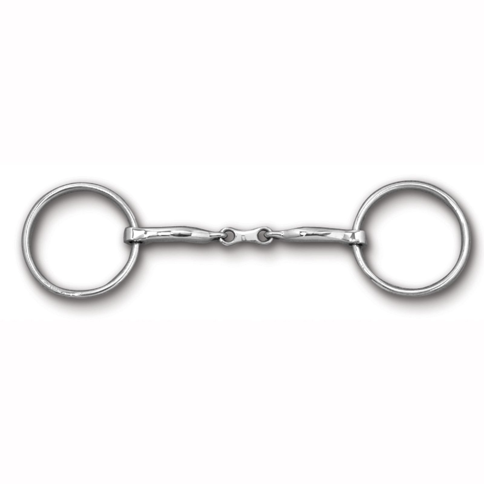 Myler 02 Loose Ring Snaffle Bit - Comfort Horse Training Bit for Dressage, Jumping & Trail Riding - Durable Stainless Steel Mouthpiece for Gentle Control