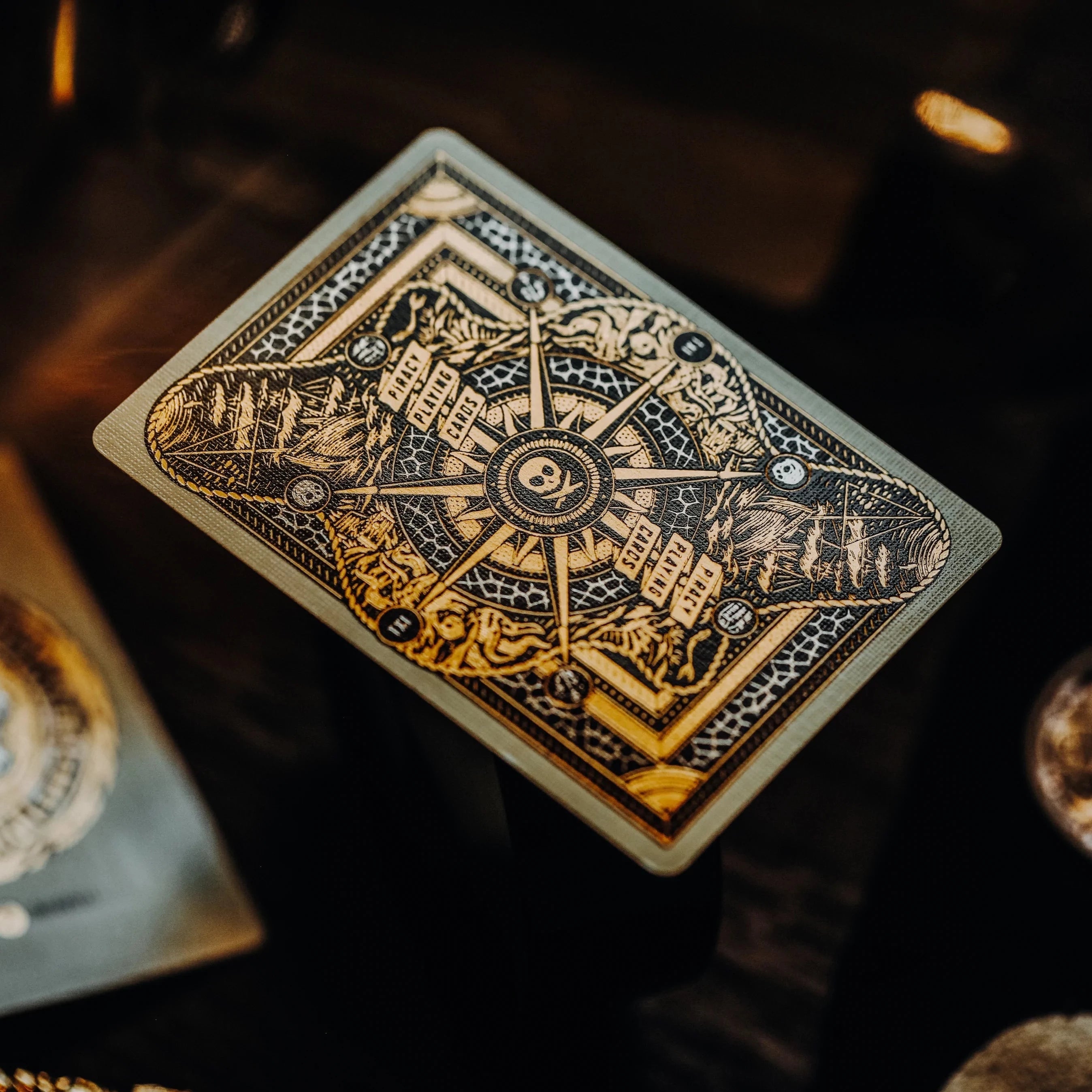 Peter McKinnon & Theory11 Premium Piracy Playing Cards - High-Quality Deck for Magic Tricks, Cardistry, and Poker Games