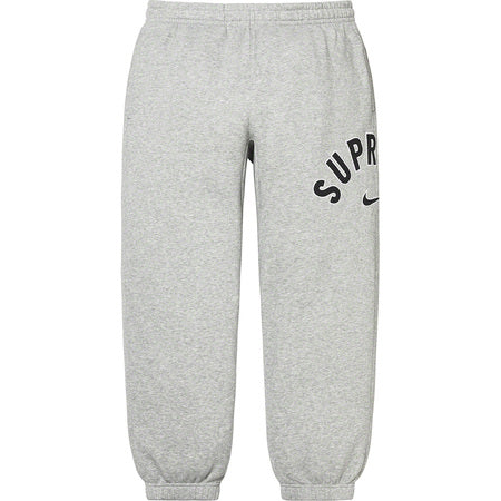 Supreme x Nike Arc Sweatpants - Men's Grey Joggers for Casual Wear & Street Style | Comfortable Lounge Pants for Gym, Running & Everyday Outfits