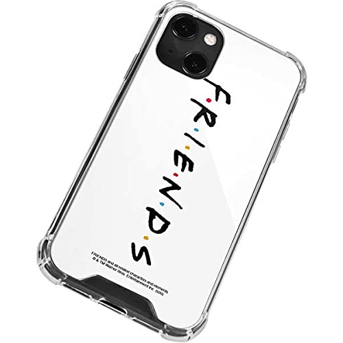 Officially Licensed Warner Bros Friends Clear Phone Case for iPhone 13 Mini - Slim Protective Cover with TV Show Design - Perfect for Fans, Daily Use & Gift Giving