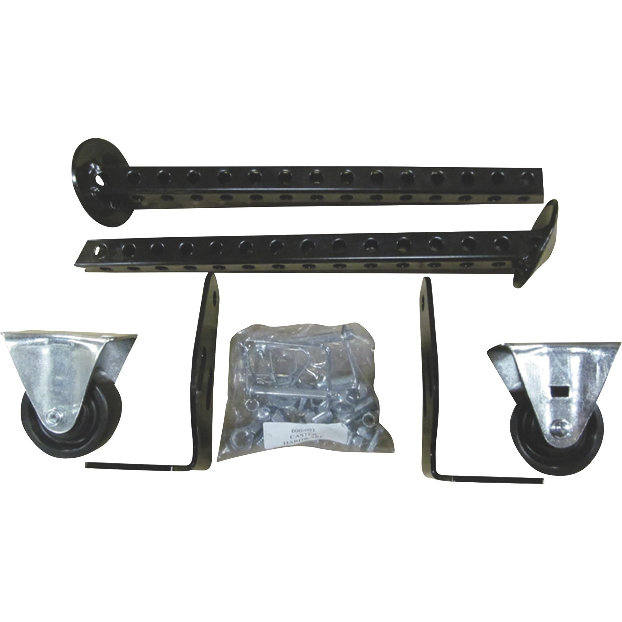 SnowBear Snow Plow Storage Caster Kit (Model 324-126) - Heavy-Duty Wheels for Easy Snow Plow Storage & Mobility | Garage, Shed & Winter Equipment Organization