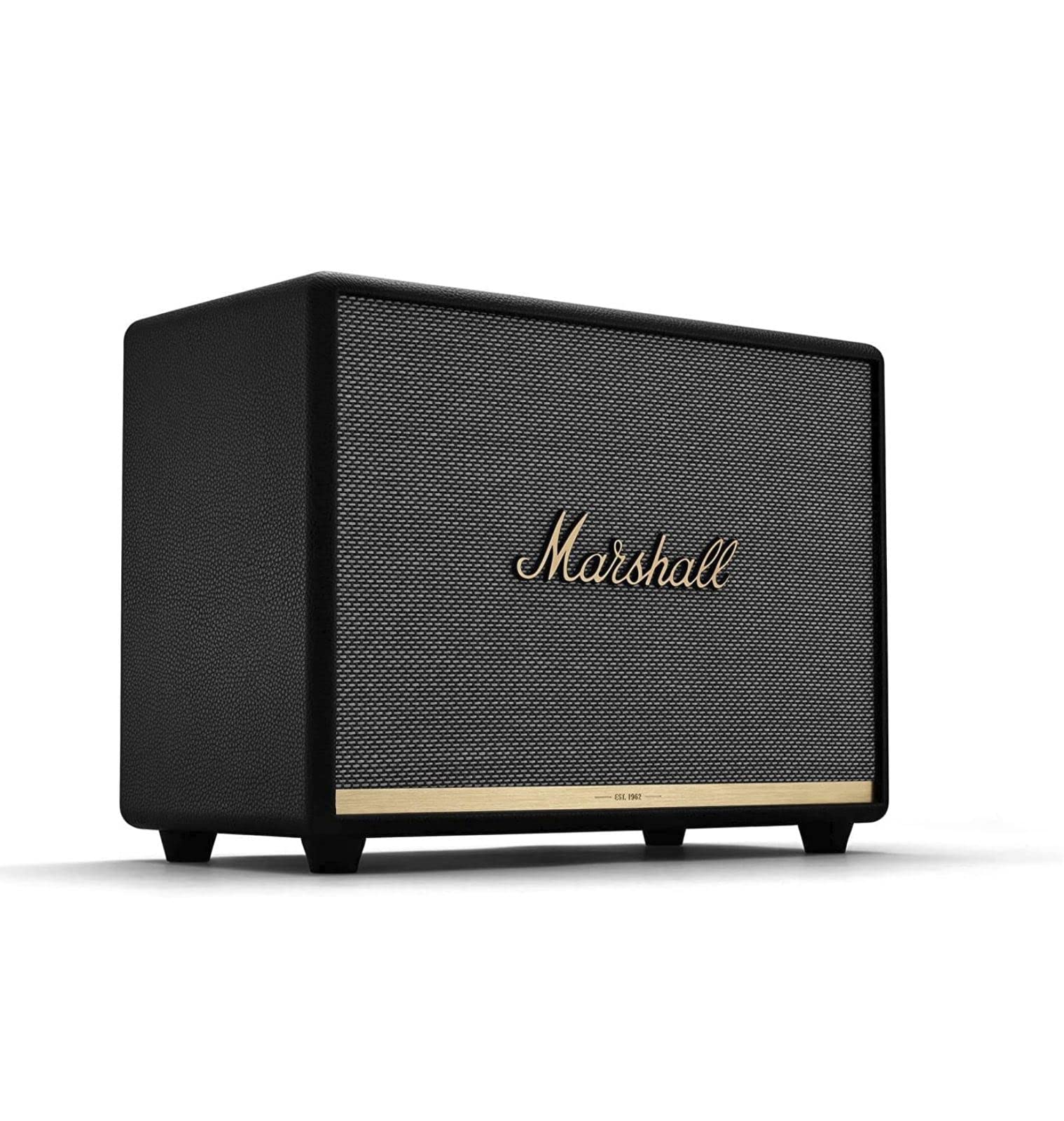 Marshall Woburn II Wireless Bluetooth Speaker - High Power Home Audio System with Deep Bass, Black | Perfect for Parties, Home Theater & Outdoor Gatherings