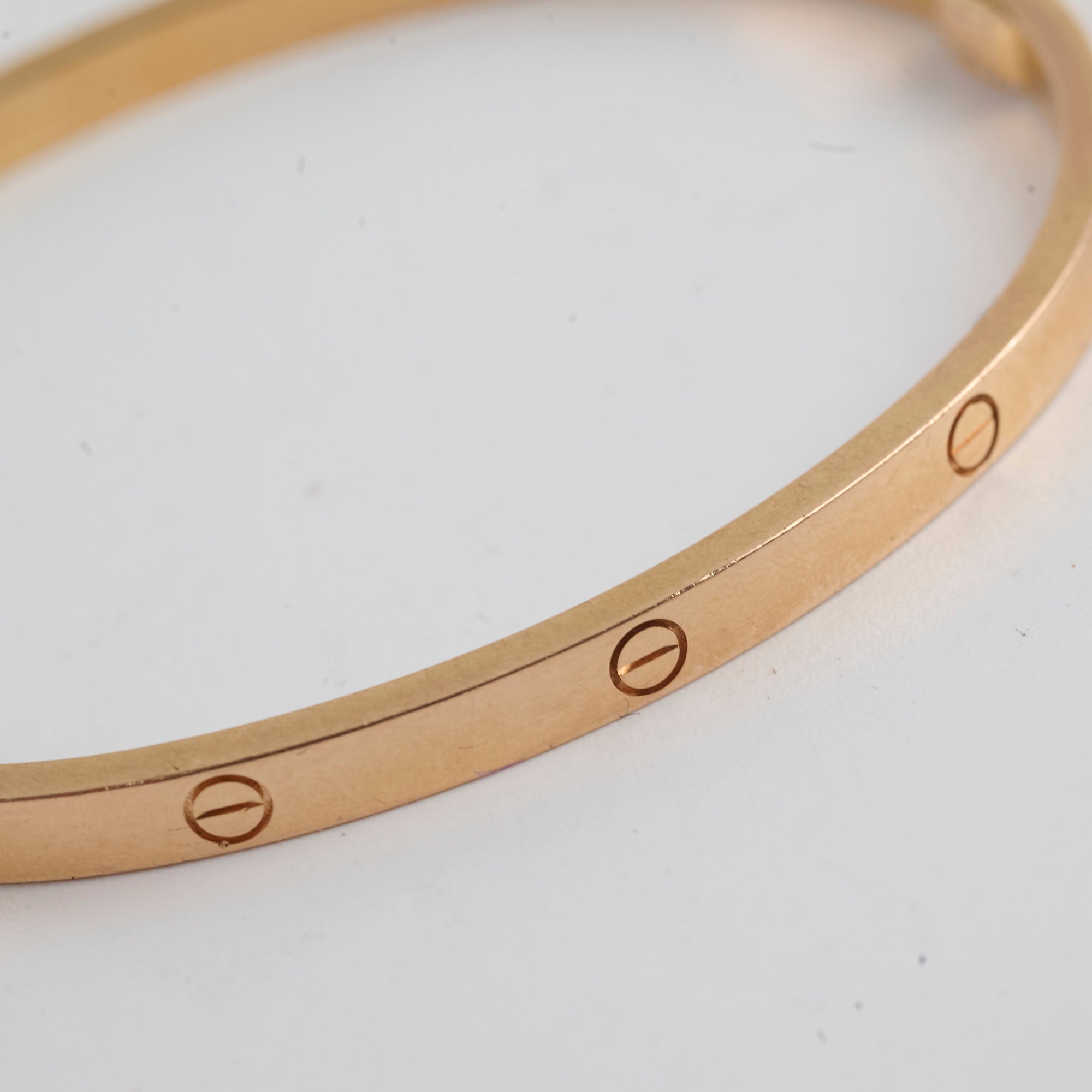 Cartier Small Love Bracelet in 18K Pink Gold - Size 17 | Luxury Jewelry for Women, Anniversary Gift, Romantic Present for Her