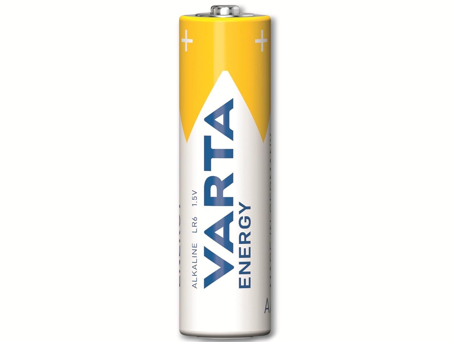 VARTA 0568081 AA Batteries (Pack of 4) - 1.5V Alkaline LR6 Batteries for Toys, Flashlights, Remote Controls & Electronic Devices - Long Lasting Power Supply