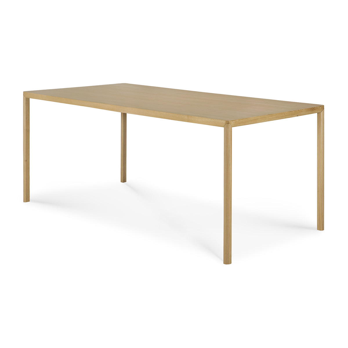 Modern Glass Air Dining Table - Elegant & Lightweight for Small Spaces - Perfect for Apartments, Kitchens, and Outdoor Patios