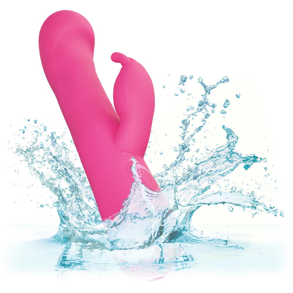 Jack Rabbit Elite Rotating Beaded G-Spot Rabbit Vibrator - Dual Stimulation Clitoral & Vaginal Massager for Women - Perfect for Solo Play & Couples Intimacy