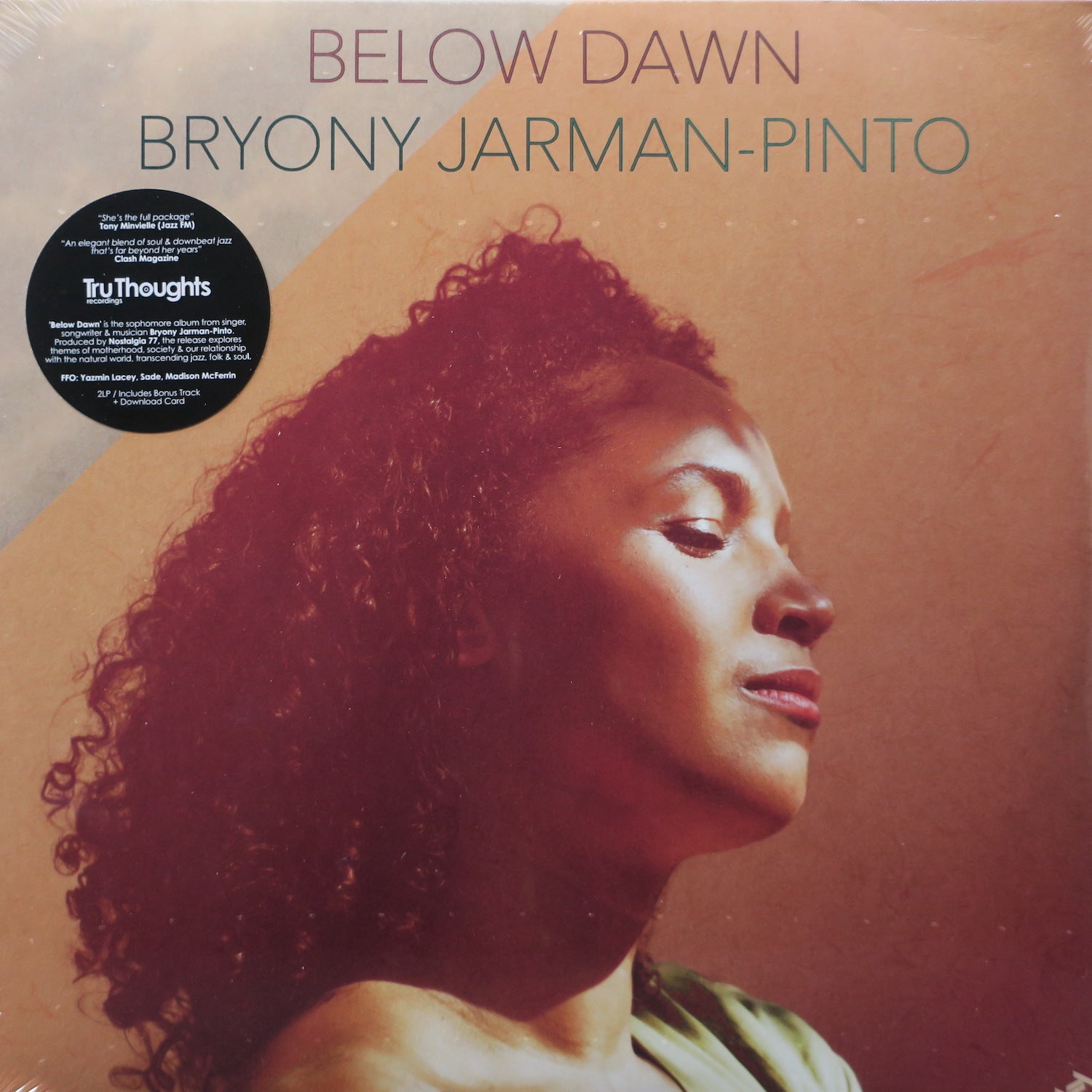BRYONY JARMAN PINTO 'Below Dawn' Vinyl LP (2024) | Jazz Soul Pop Record | Perfect for Home Listening & Music Collectors