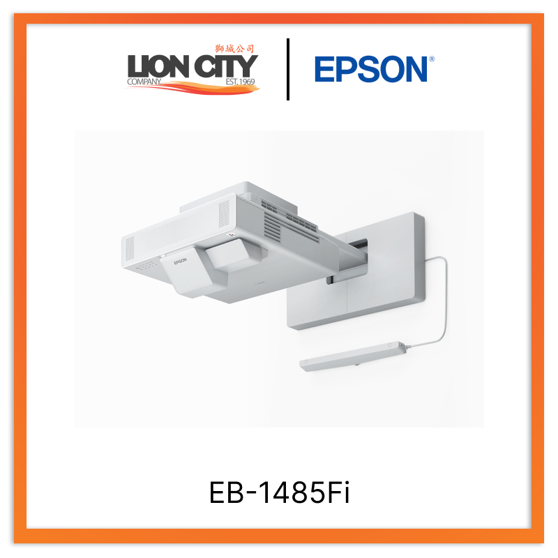 Epson EB 1485Fi Full HD 3LCD Projector - 1080p Home Theater & Business Presentation Projector for Movies, Gaming & Office Use