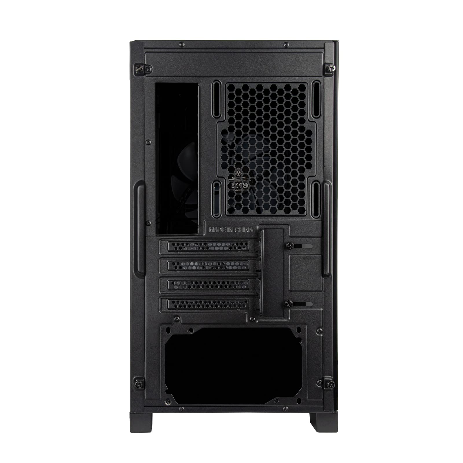 SilverStone FARA 312Z Micro-ATX Gaming PC Case with 3x ARGB Fans & LED Strips - High Airflow Compact Chassis for Gaming & Streaming Builds - Perfect for Esports, VR & Content Creation Workstations