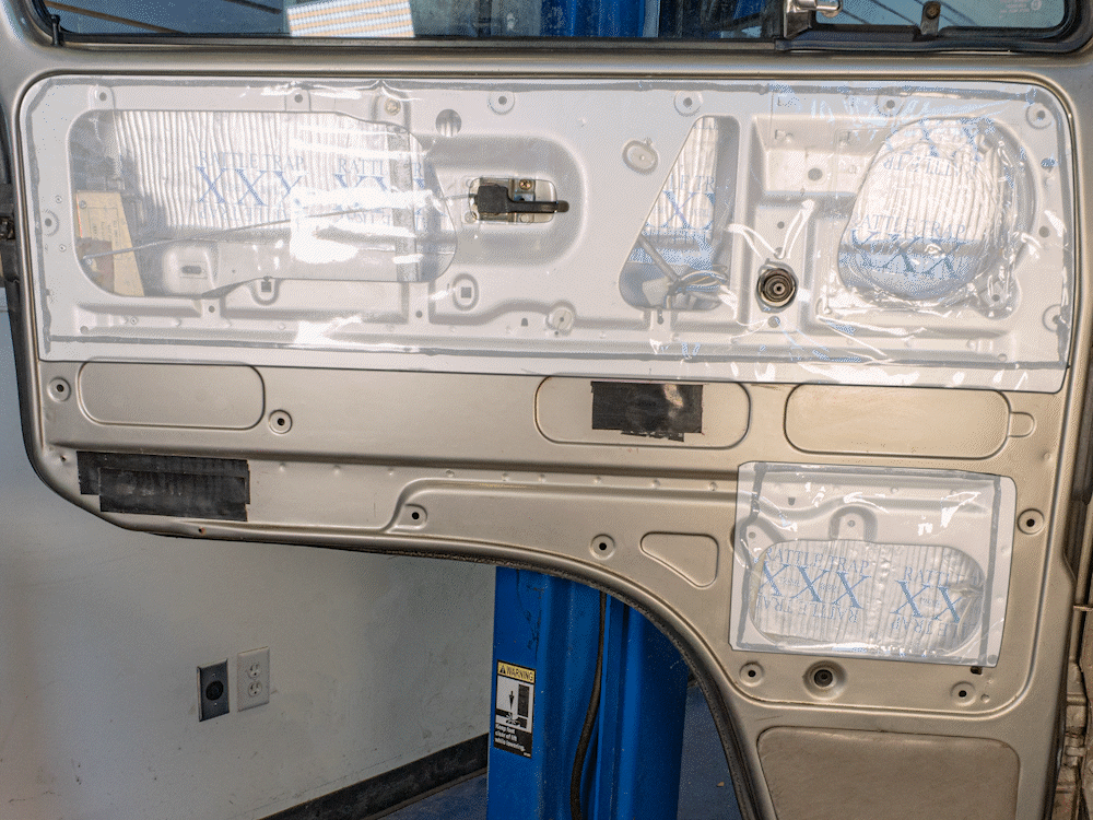 Vanagon Front Door Panel Moisture Barrier Set - Waterproof Protection for Camper Vans & RVs | Perfect for Outdoor Adventures & Road Trips