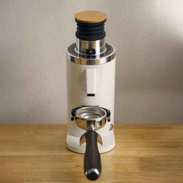 DF54 Single Dose Coffee Grinder - Electric Burr Grinder for Espresso & Pour Over - Perfect for Home Baristas & Coffee Enthusiasts - Compact & Quiet Design for Small Kitchens & Coffee Stations