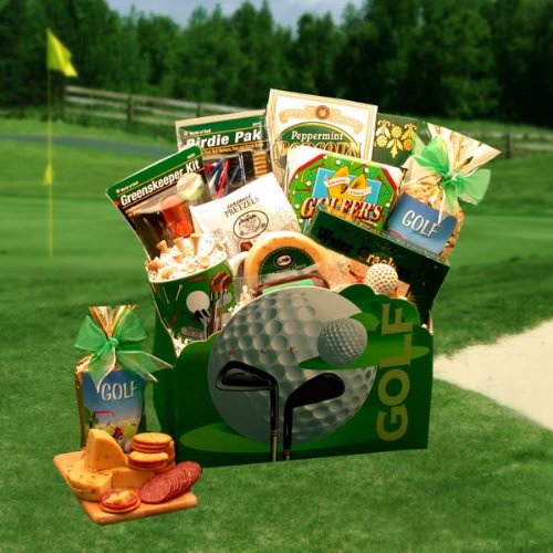 Premium Organic Golf Gift Basket for Men & Women - Large Luxury Golf Lover's Present for Birthdays, Holidays & Corporate Events