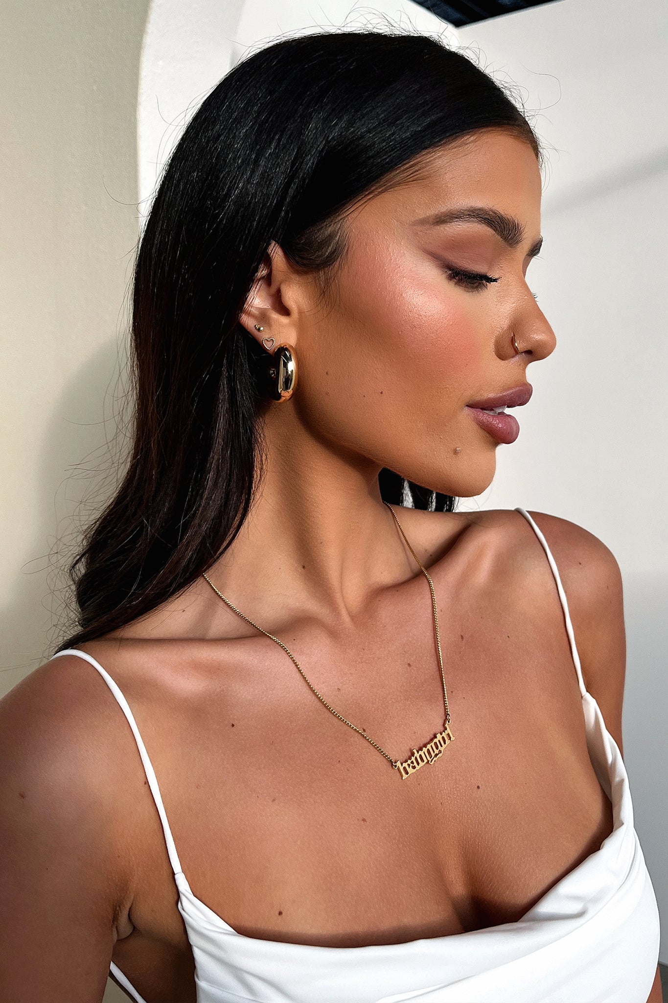 Madi Hoops Gold Earrings for Women - 14K Gold Plated Hoop Earrings, Hypoallergenic & Lightweight, Perfect for Everyday Wear, Parties & Gifts