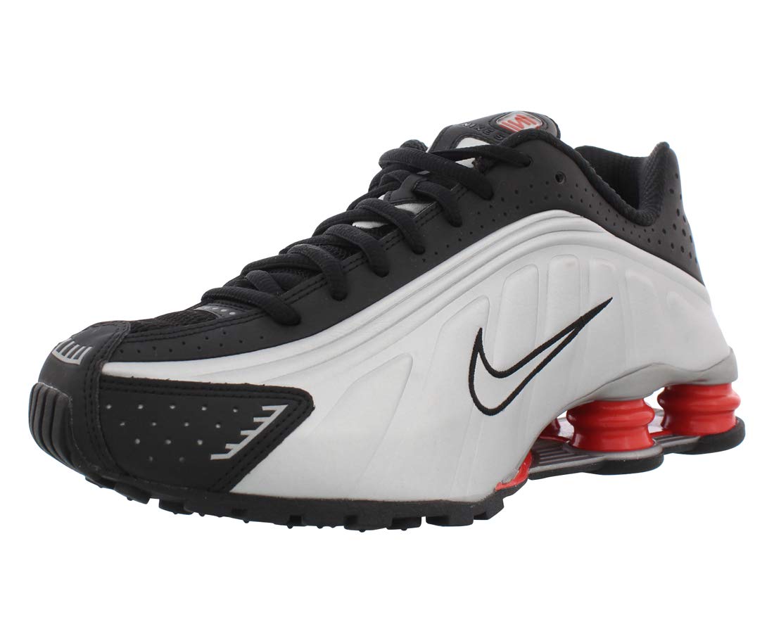 Nike Men's Shox R4 Running Shoes - Size 8 | Lightweight Cushioned Sneakers for Jogging, Gym & Everyday Wear