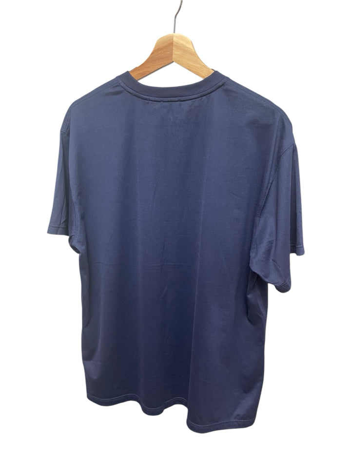 Burberry Embroidered T-Shirt for Men - Premium Cotton Short Sleeve Crew Neck Tee (Size US S) - Perfect for Casual Wear, Street Style & Luxury Fashion Outfits