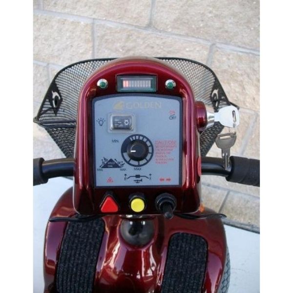 Golden Technologies Avenger 500lb Capacity Heavy Duty 4-Wheel Mobility Scooter GA541 - Ideal for Indoor & Outdoor Use, Shopping Malls, Parks, and Long-Distance Travel
