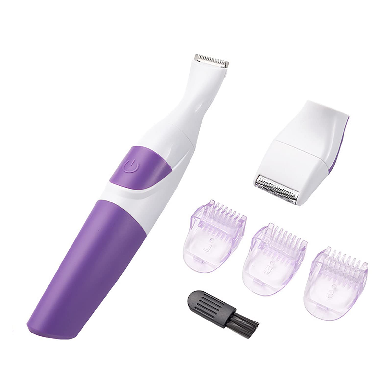 2-in-1 Electric Trimmer & Epilator for Women - Waterproof Portable Hair Removal Shaver for Legs, Underarms, Bikini Line - Perfect for Travel, Gym & Home Use