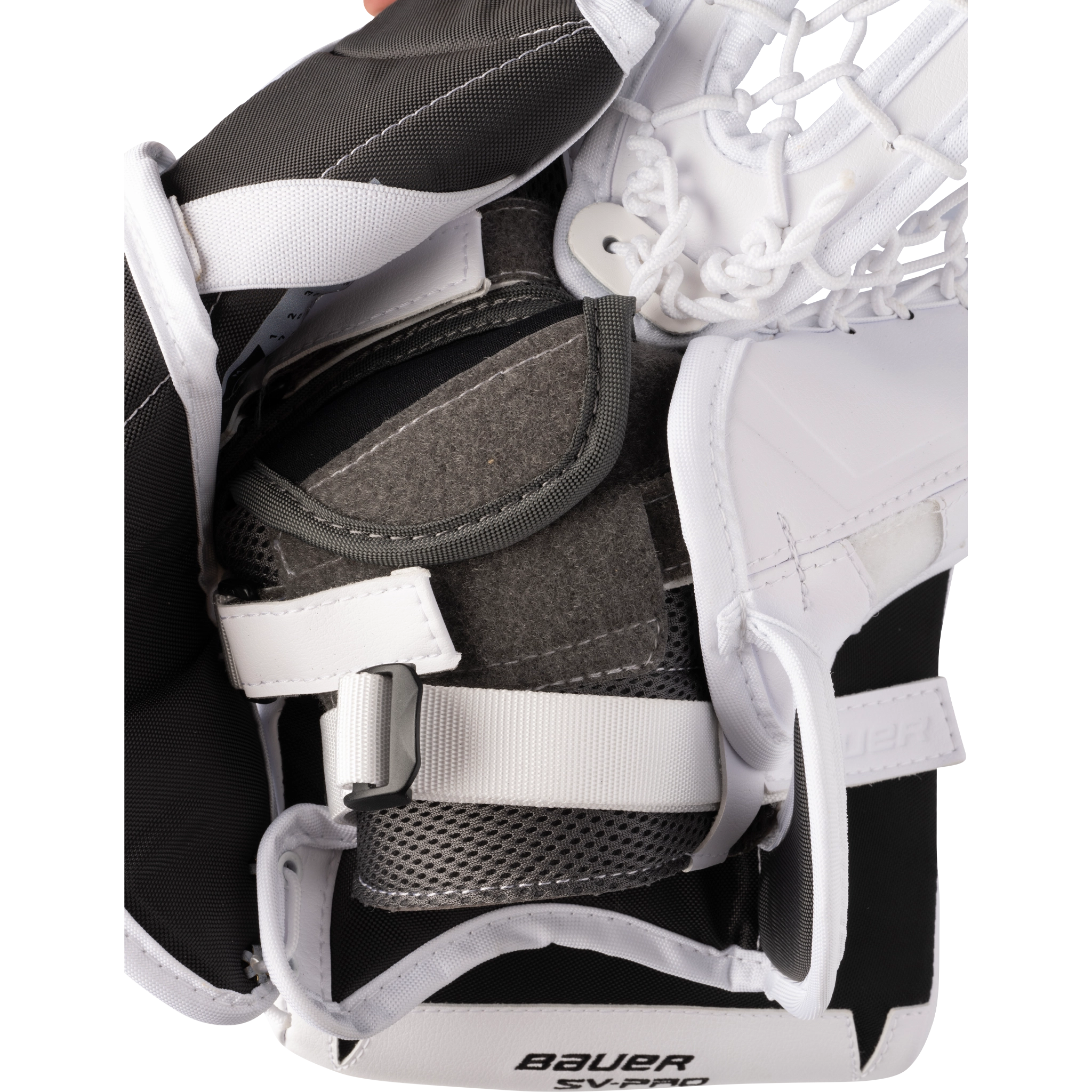 Bauer SV Pro Junior Goalie Catch Glove - Hockey Goalie Equipment for Youth Players - Perfect for Ice Hockey Practice & Games