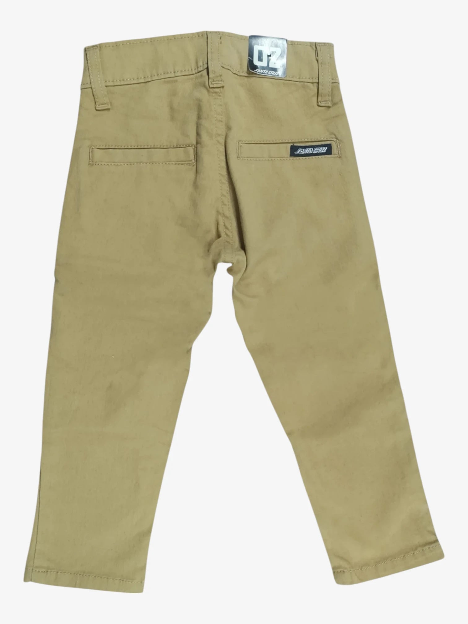 Santa Cruz Skinny Chino Pants for Boys - Comfortable Slim Fit Kids' Casual Trousers in Brown | Perfect for School, Playdates & Everyday Wear