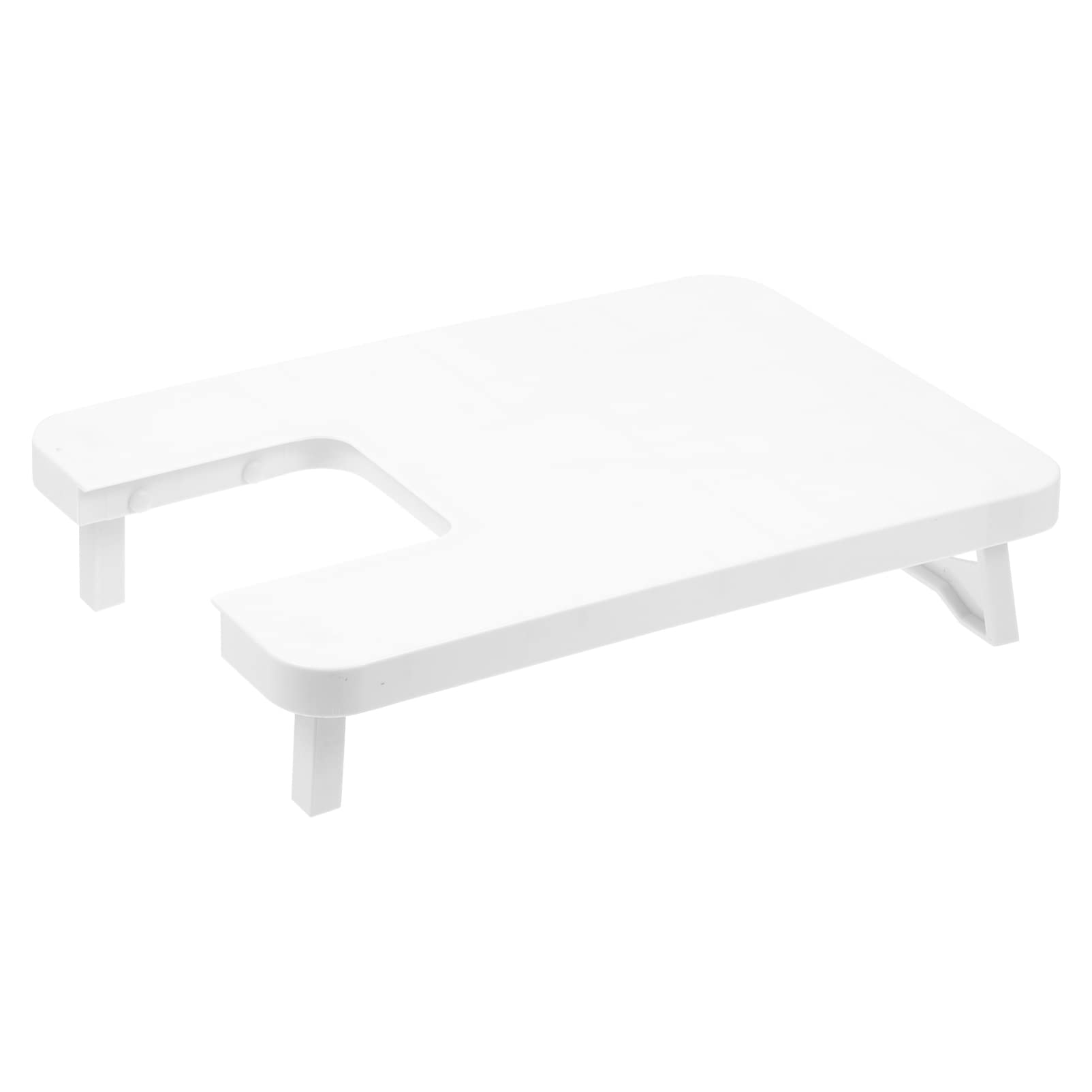 Wakauto 1pc ABS White Sewing Machine Extension Board - Expandable Sewing Development Board for Home DIY, Quilting & Crafting - Perfect for Electric Mini Sewing Tables & Stitching Machine Accessories