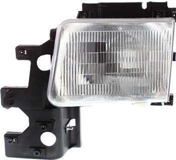 Garage-Pro Driver & Passenger Side Headlight Assembly for 1995-1997 Dodge B3500/B2500 - Halogen Replacement with Bulbs (Fits Part# 55055277AB, 55055276AB) - Perfect for Night Driving & Vehicle Restoration Projects