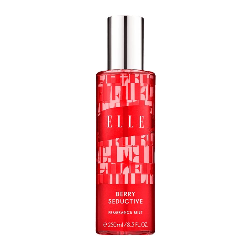 Elle Berry Seductive Fragrance Mist for Women - Long Lasting Body Spray with Sweet Berry Scent - Perfect for Date Night, Office & Everyday Wear