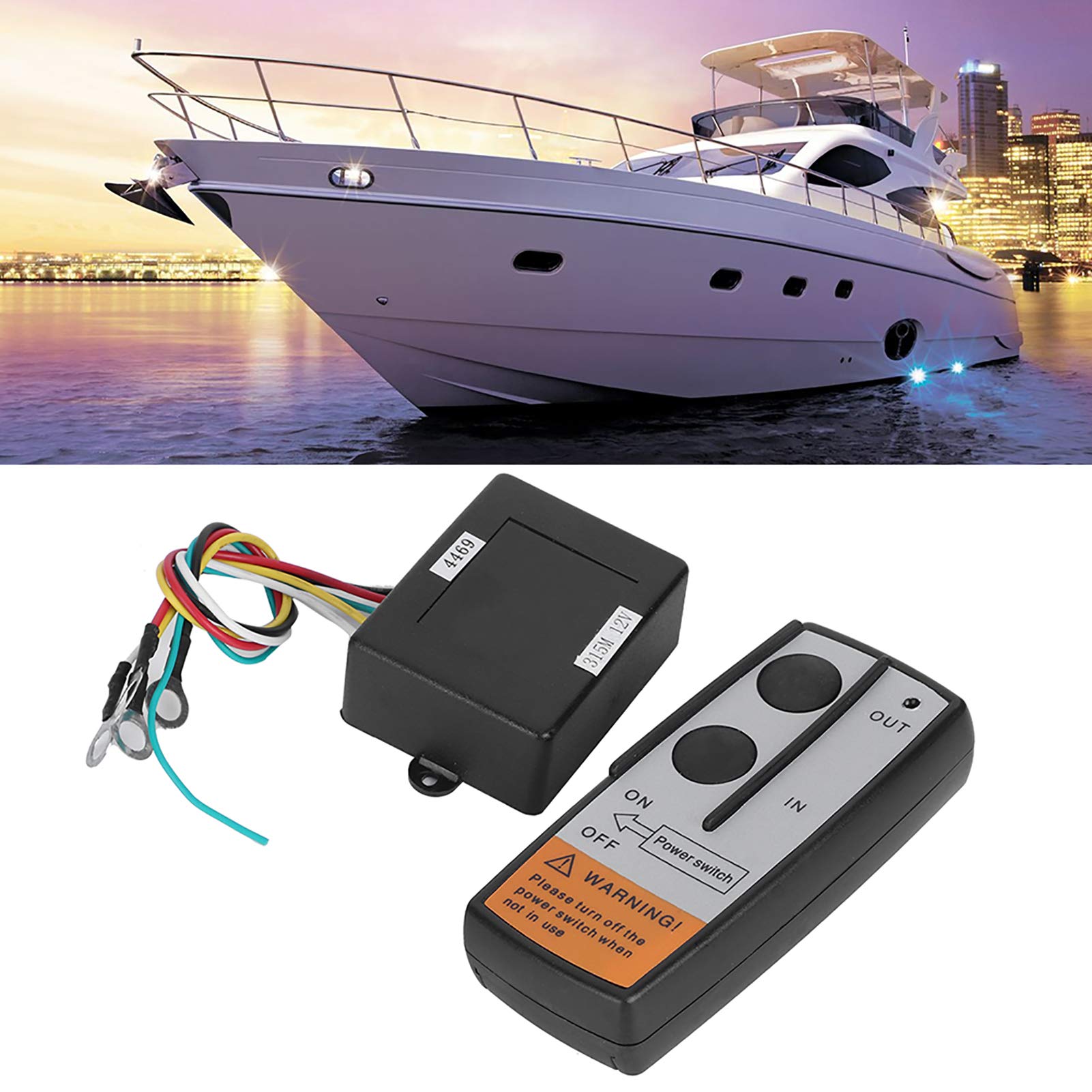 Anchor Winch Remote Control Switch - Marine Boat Accessory for Anchoring & Docking