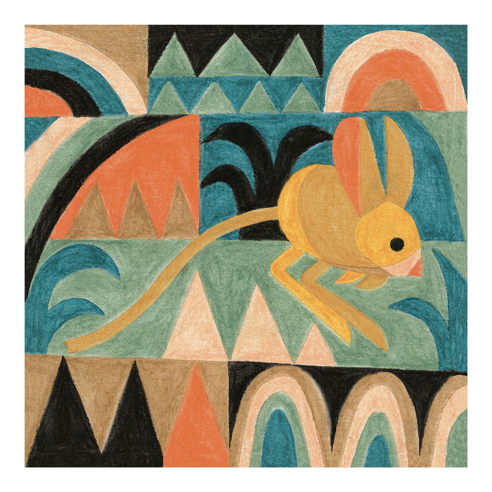 Paul Klee Desert Inspired Watercolor Painting Activity Kit for Kids - Creative Art Project for Home & Classroom