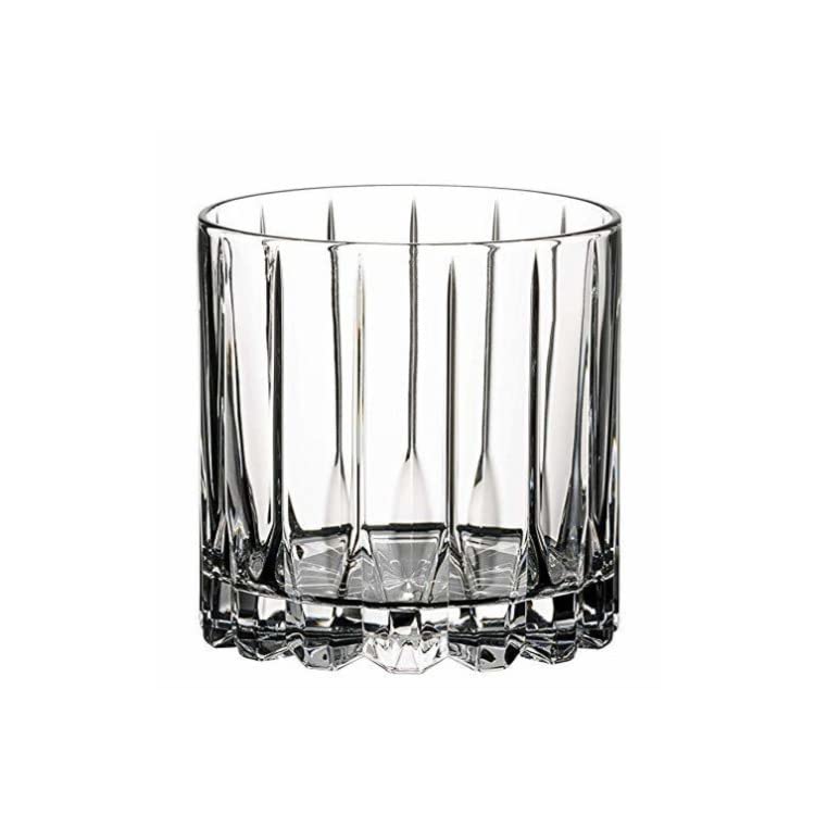 Premium Riedel Drink Specific Whiskey Rock Glass Set (Clear) with Large Microfiber Polishing Cloth - 3-Piece Barware Bundle for Bourbon, Scotch & Cocktails - Perfect for Home Bars, Gifts & Entertaining