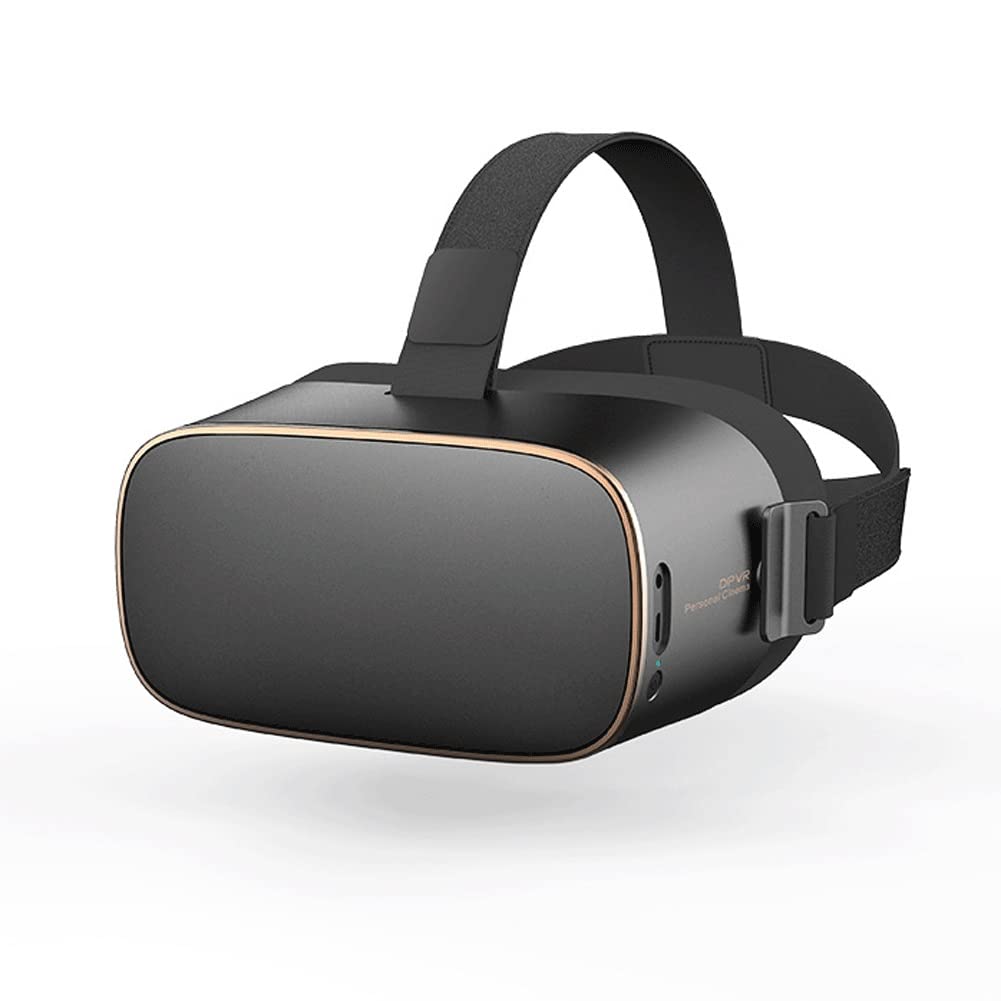 Best VR Headset for iPhone & Android - Universal 3D Virtual Reality Goggles - Comfortable Soft Padding - No Remote Needed - Play Mobile Games & Watch Movies - Perfect for Gaming, Entertainment & VR Experiences (Black)