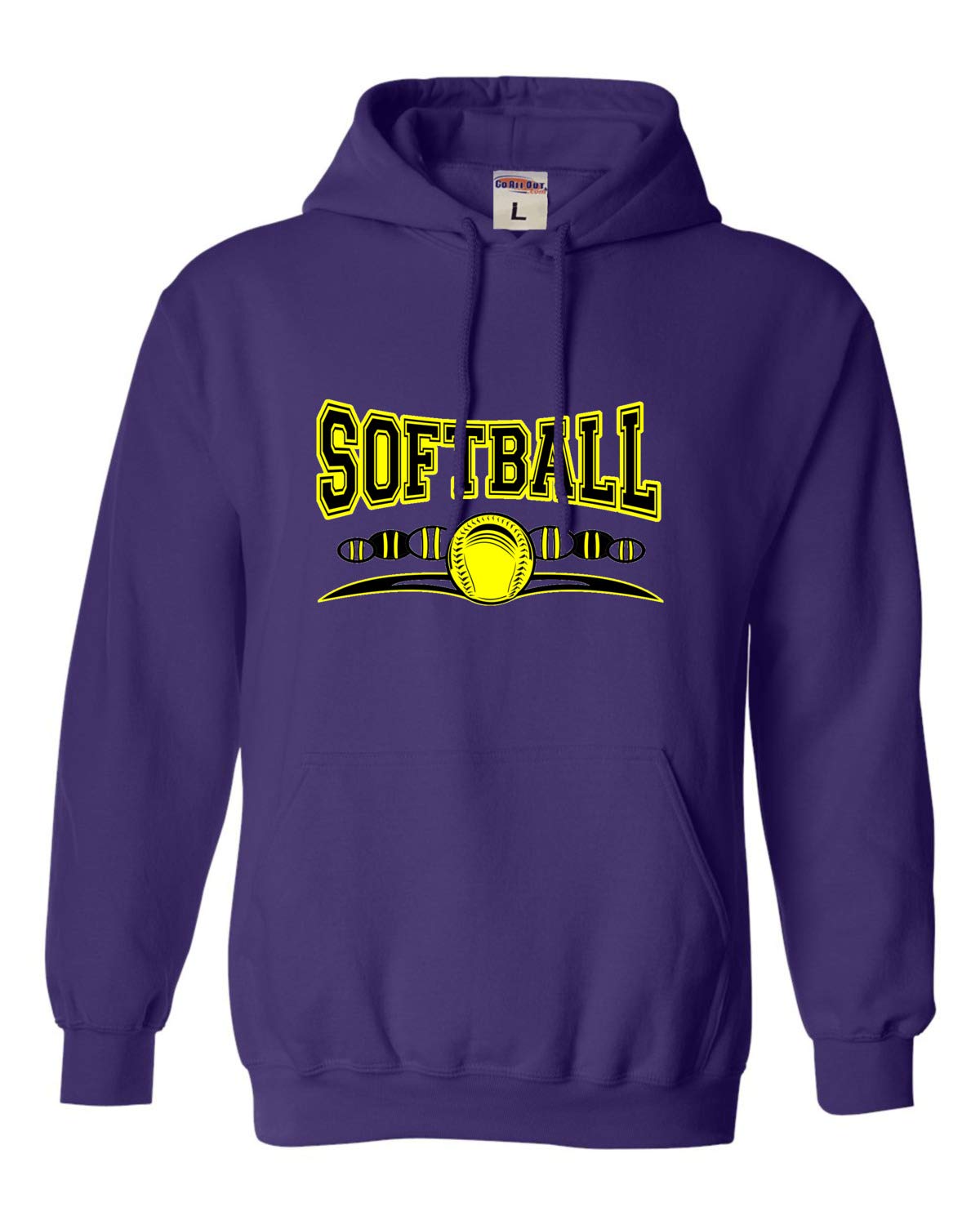 Stylish Fastpitch Softball Hoodie for Men & Women - Cool Design Sweatshirt for Baseball Training & Casual Wear