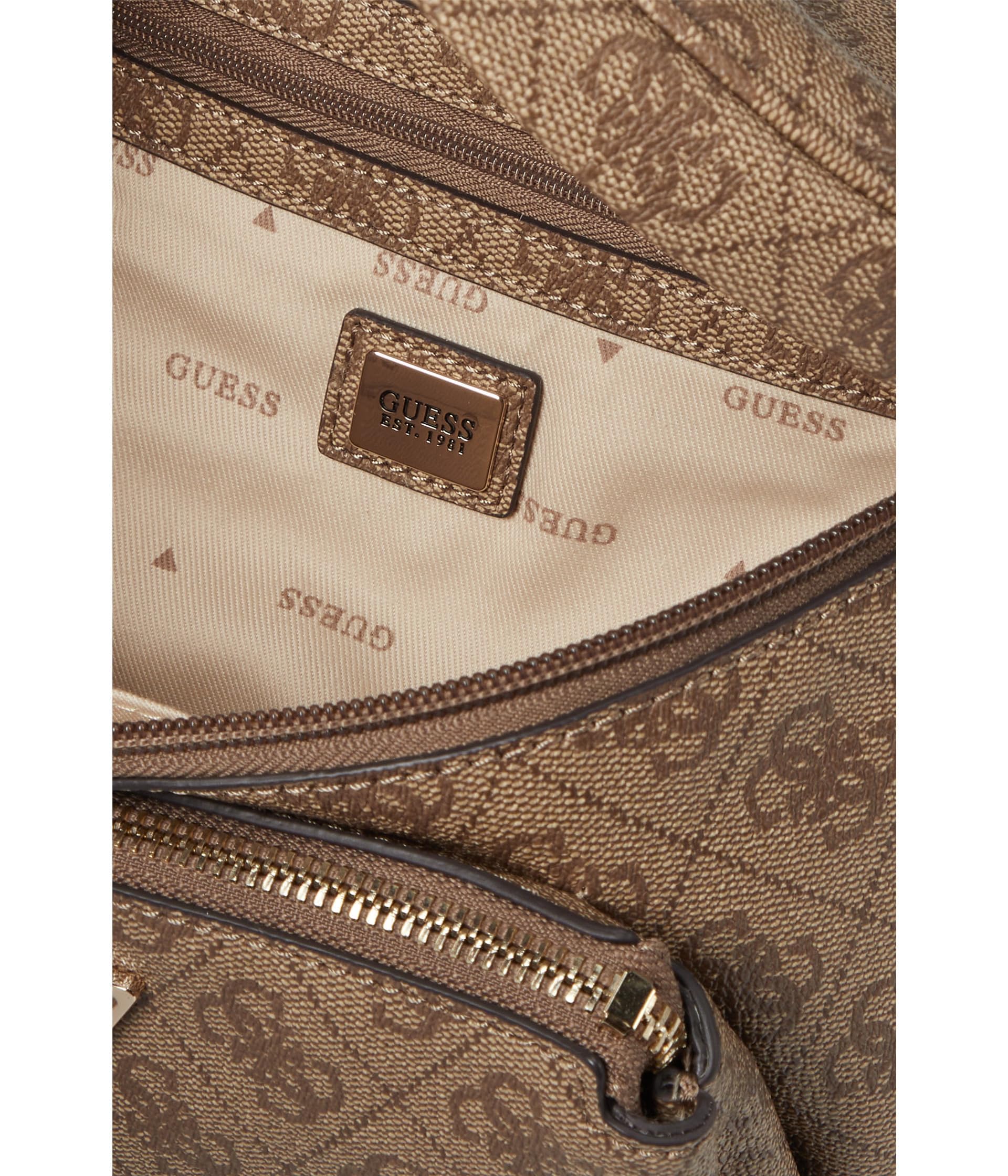 GUESS Power Play Sling Bag for Women - Stylish Crossbody Shoulder Bag with Adjustable Strap, Perfect for Travel, Work & Everyday Use