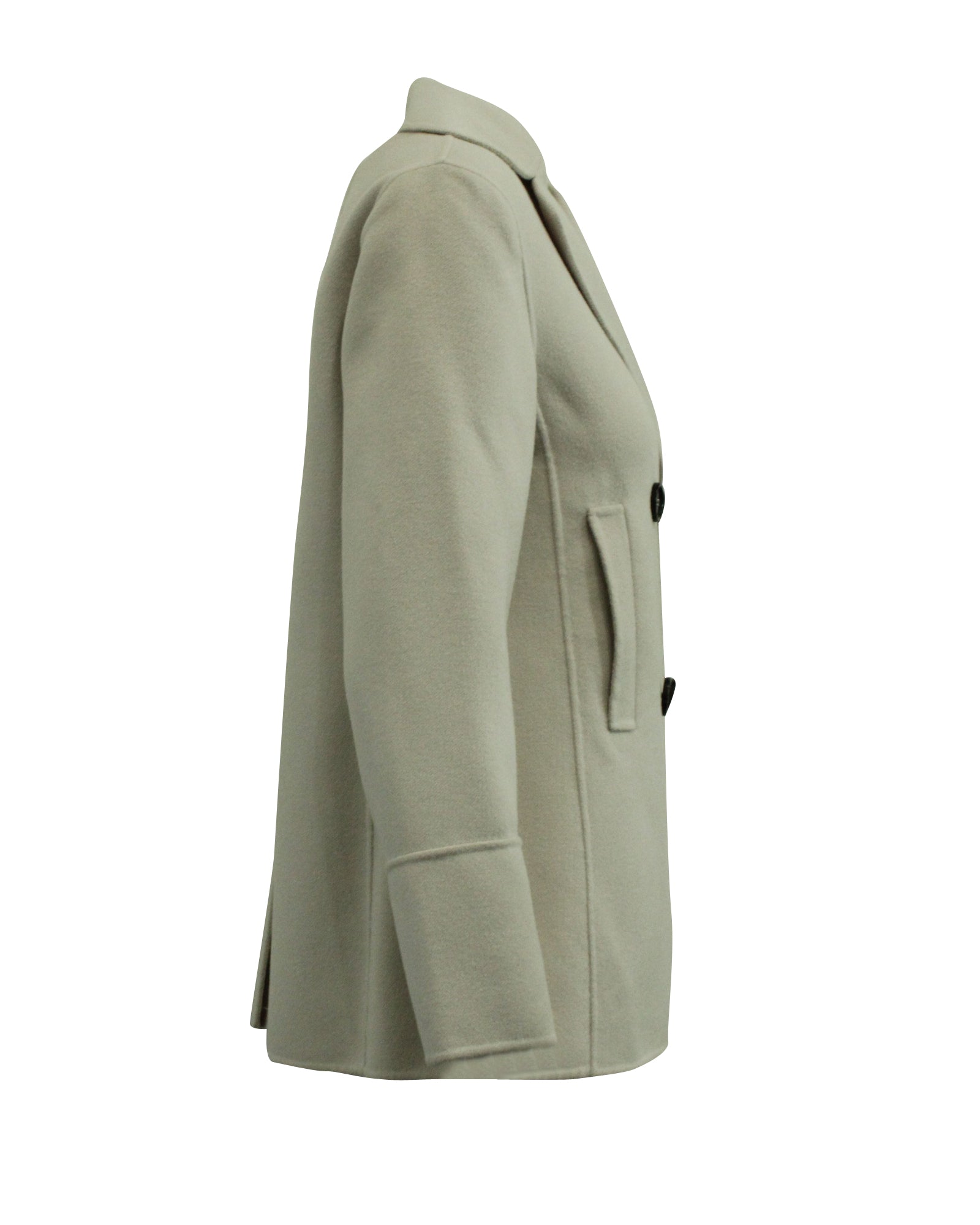 Max Mara Dea Jacket - Women's White Wool Coat | Elegant Winter Outerwear for Office & Formal Occasions