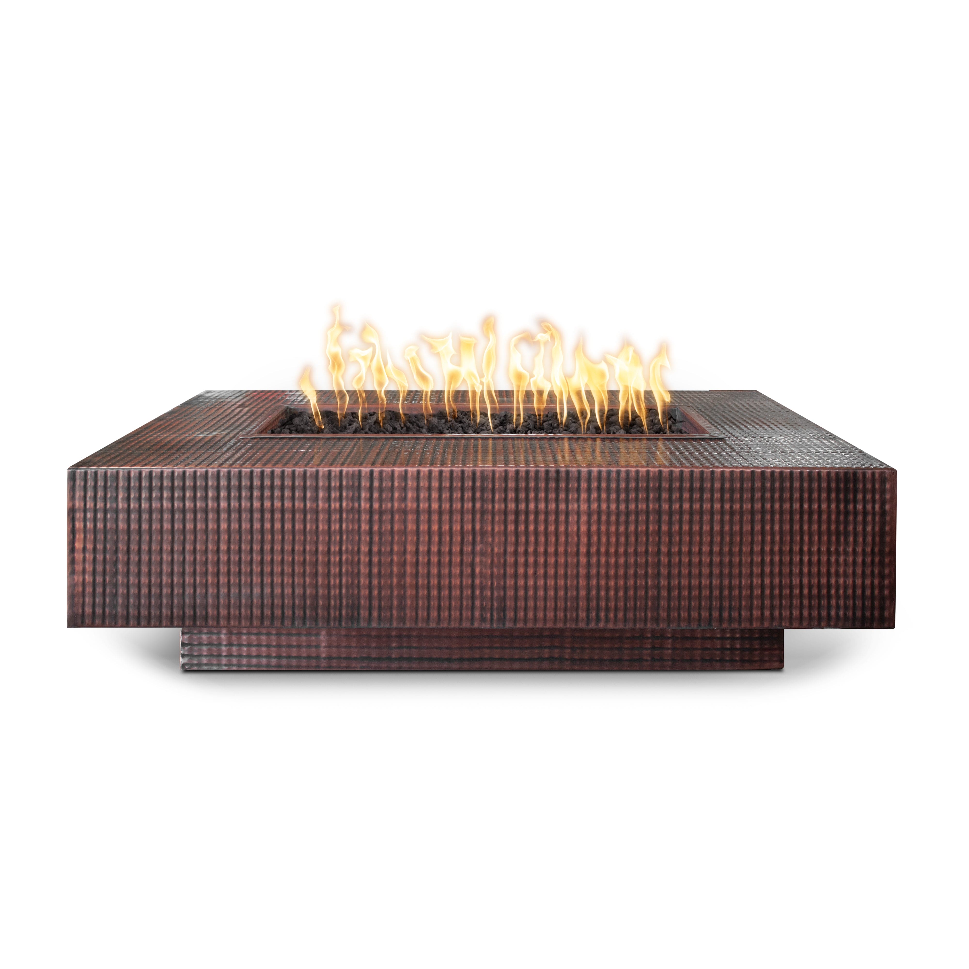 Premium Linear Metal Outdoor Fire Pit - Modern Design for Patio, Backyard & Camping - Durable & Weather-Resistant for Year-Round Use