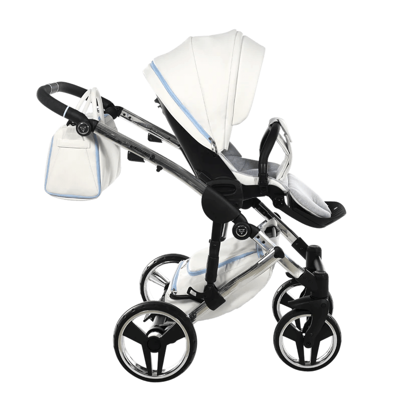 Junama Bonbon Pram Stroller - Lightweight Baby Stroller with Adjustable Canopy & Storage Basket | Perfect for Newborns, Infants & Toddlers | Ideal for Shopping, Travel & Daily Walks
