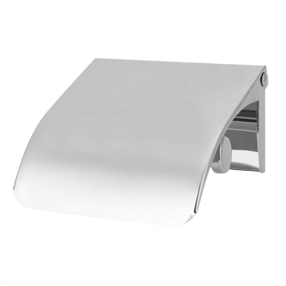 Stainless Steel Toilet Paper Holder - Durable & Space-Saving Bathroom Tissue Dispenser for Home, Hotel & Restaurant Use - Wall Mount Paper Towel Organizer for Kitchen, Bathroom & Commercial Spaces