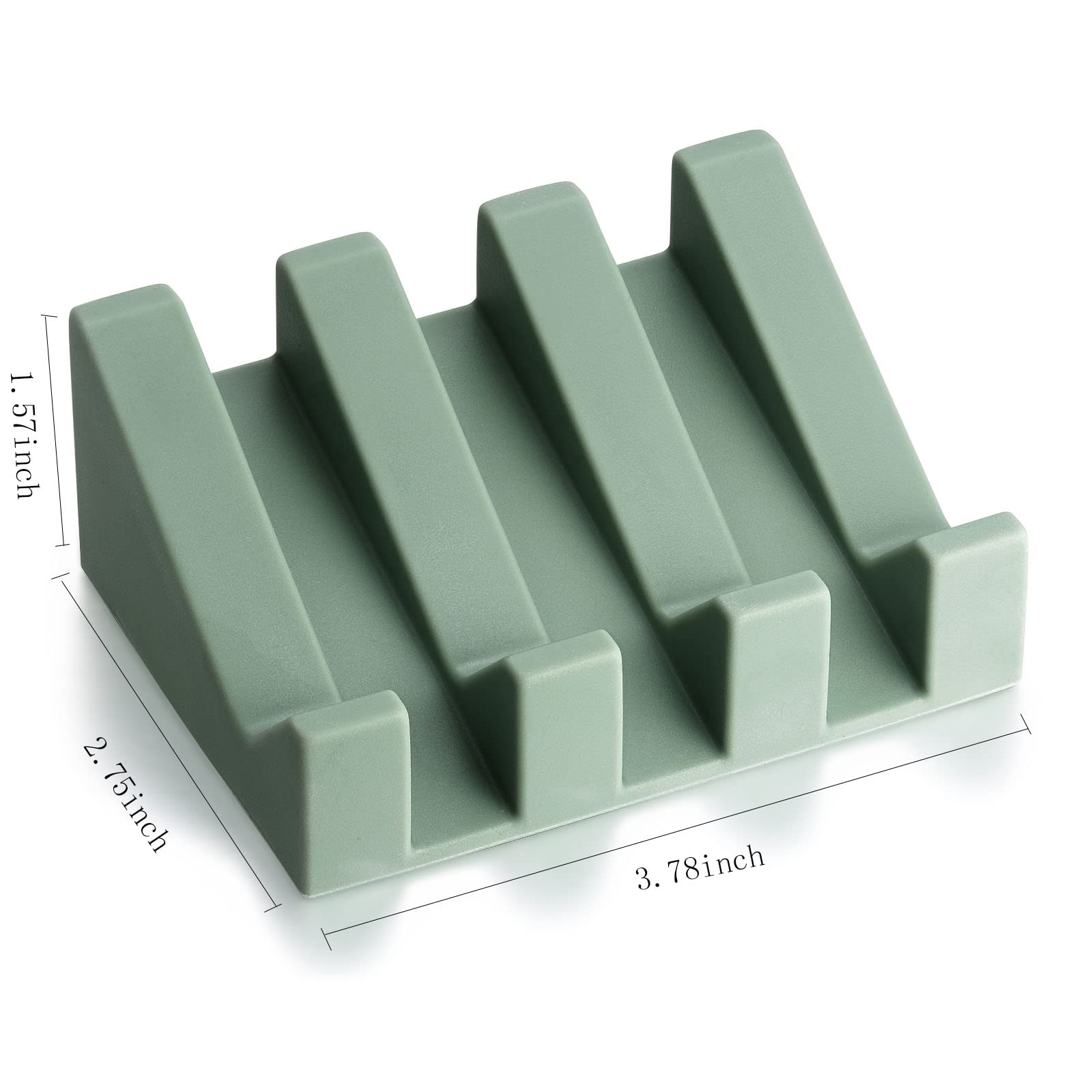 Premium Soap Dish Holder for Shower, Bathroom & Kitchen - Keeps Soap Dry, Extends Soap Life, Easy to Clean - Perfect for Bathtub, Sink & Countertop Use