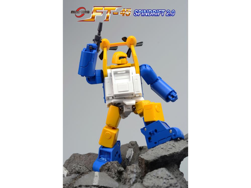 Fans Toys FT-45 Spindrift 2.0 Transformers Masterpiece-Style Collectible Action Figure - Perfect for Display & G1 Collection (Gift for Fans & Adult Collectors)