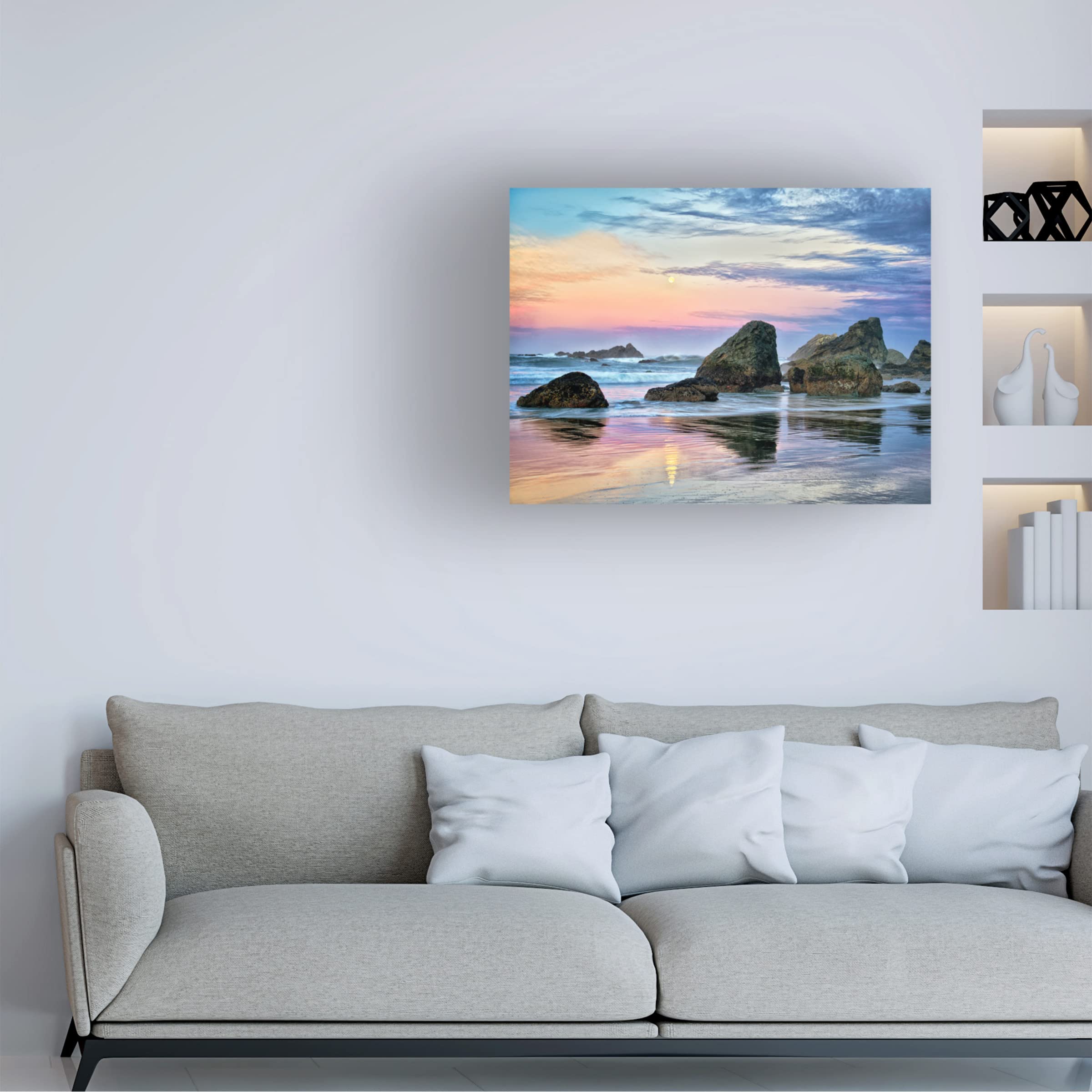 Dennis Frates 'Rock Formation 8' Canvas Wall Art Print - Stunning Landscape Nature Photography for Living Room, Bedroom & Office Decor