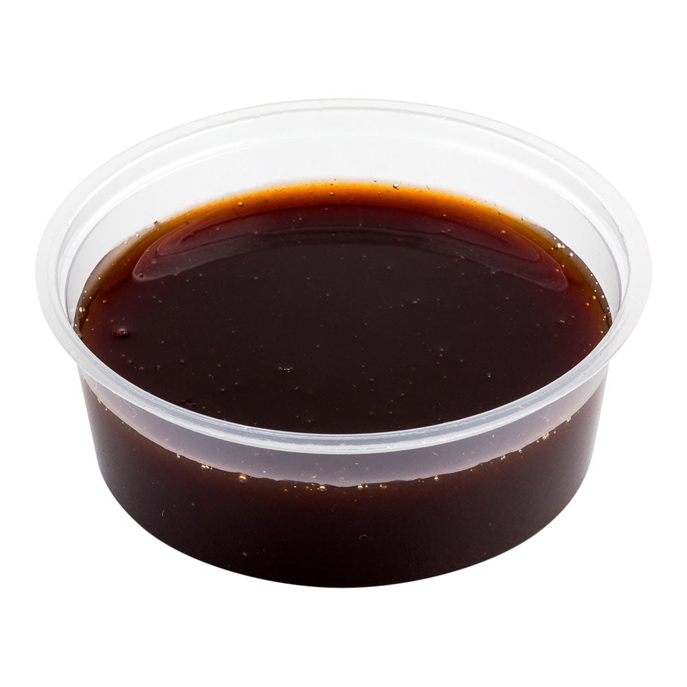 2 oz Clear PLA Compostable Portion Cups - 100 Count Box (2.75