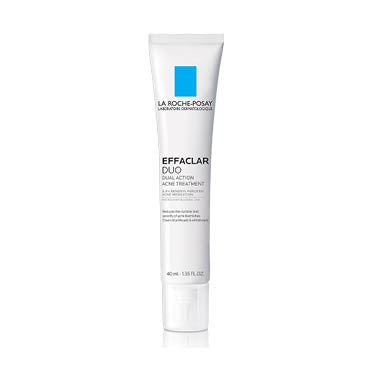 La Roche-Posay Effaclar Duo Acne Treatment Cream - Oil-Free, Fragrance-Free for Sensitive Skin - Reduces Blemishes & Blackheads - Perfect for Daily Skincare Routine
