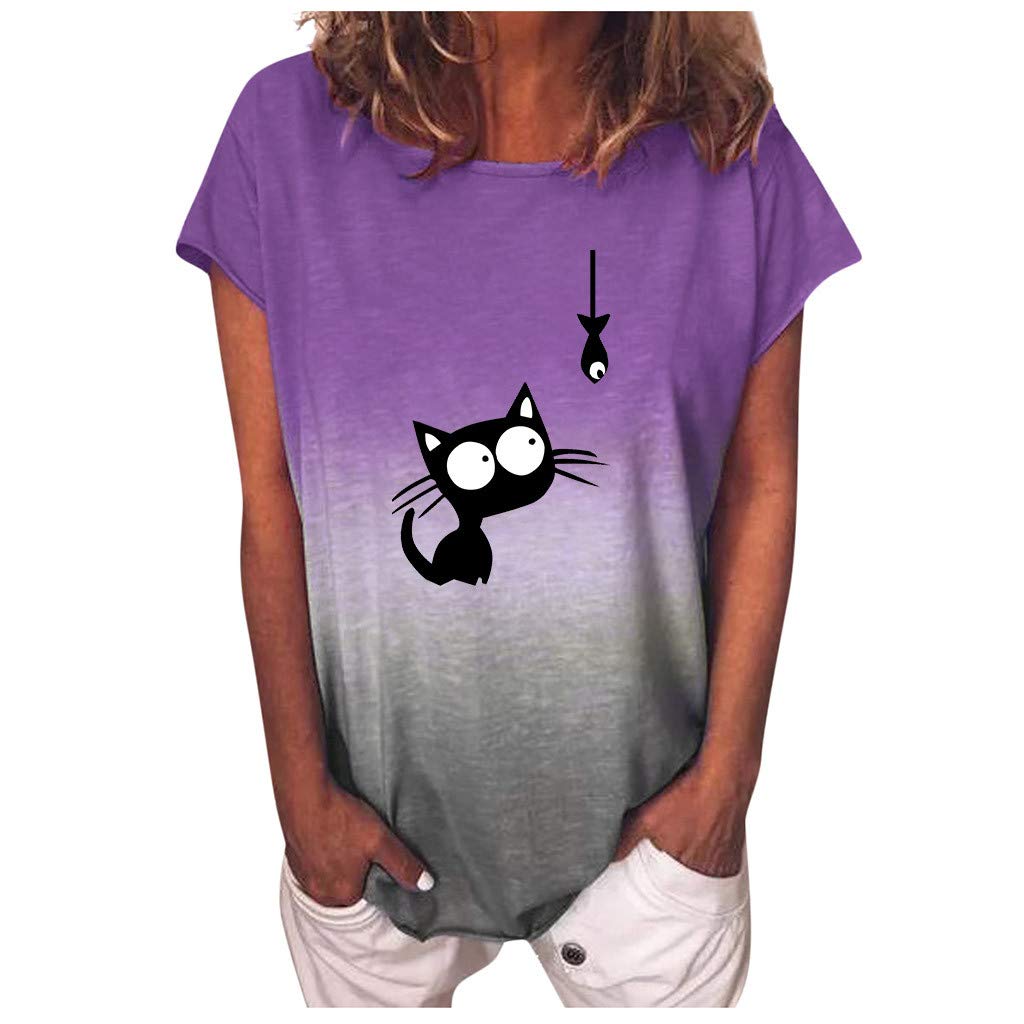 Women's Casual V-Neck T-Shirts - Summer Short Sleeve Blouses with Petal Sleeve Design | Perfect for Daily Wear, Office Outfits & Weekend Outings