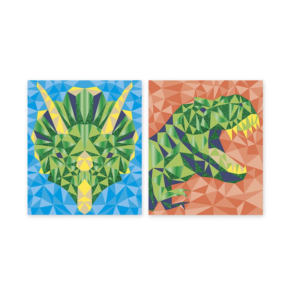 Janod Mosaic Art Bundle - Creative DIY Craft Kit for Kids Ages 5+ with 300+ Pieces - Perfect for Birthday Gifts, Classroom Activities & Family Art Projects - Save 20%