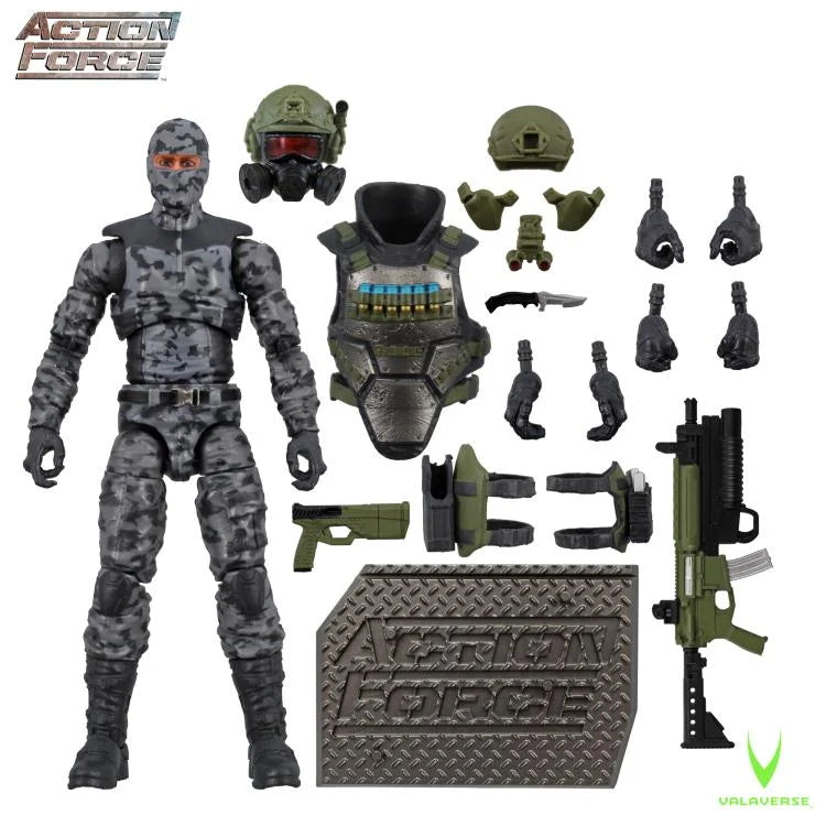 Action Force Series 4: Urban Commando Action Figure - Military Collectible Toy for Display & Play - Perfect for Collectors and Action Figure Enthusiasts