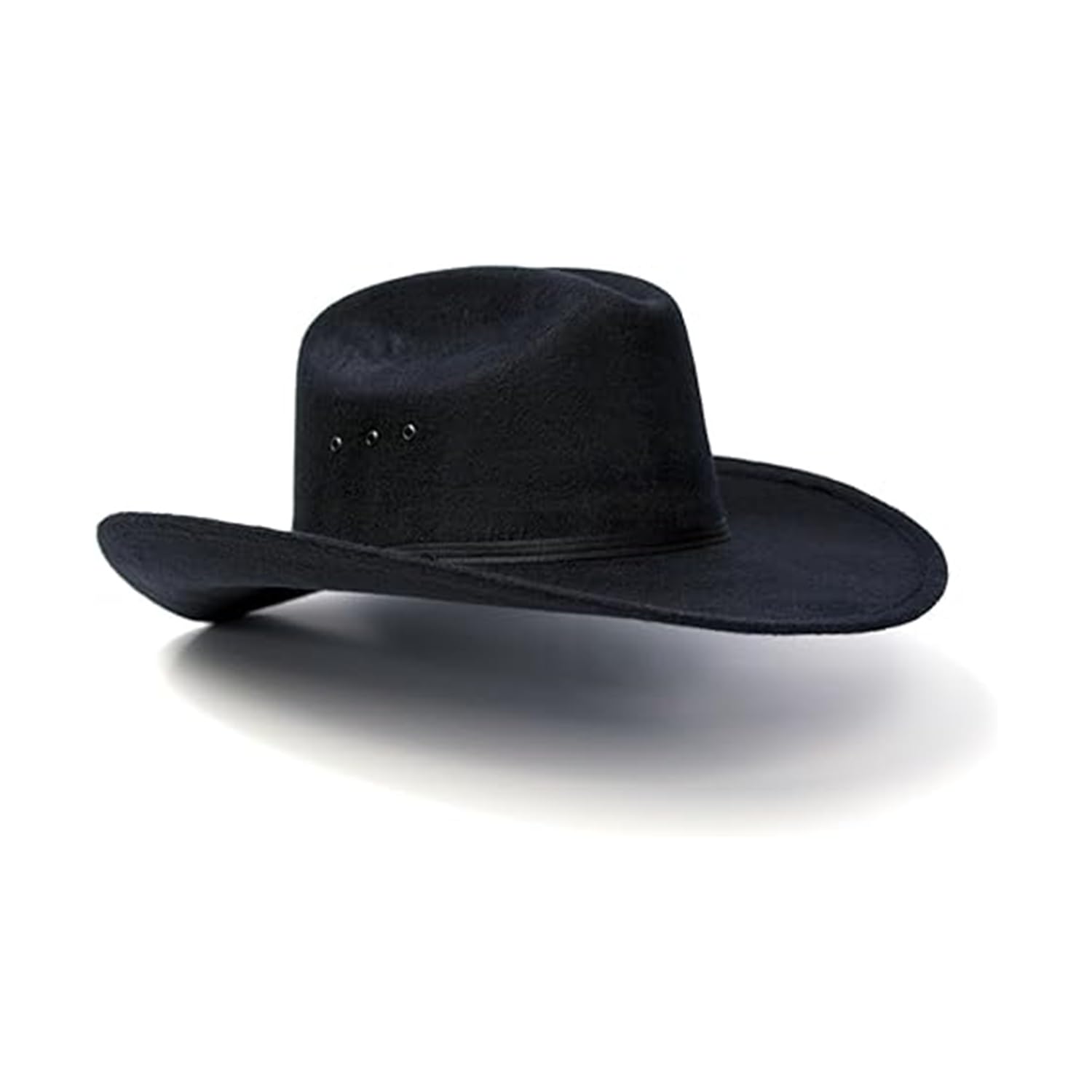 Western Express Felt Finish Cowboy Hat - Cattleman Style with Stylish Hat Band for Men & Women | Perfect for Rodeo, Country Music Festivals & Western Fashion