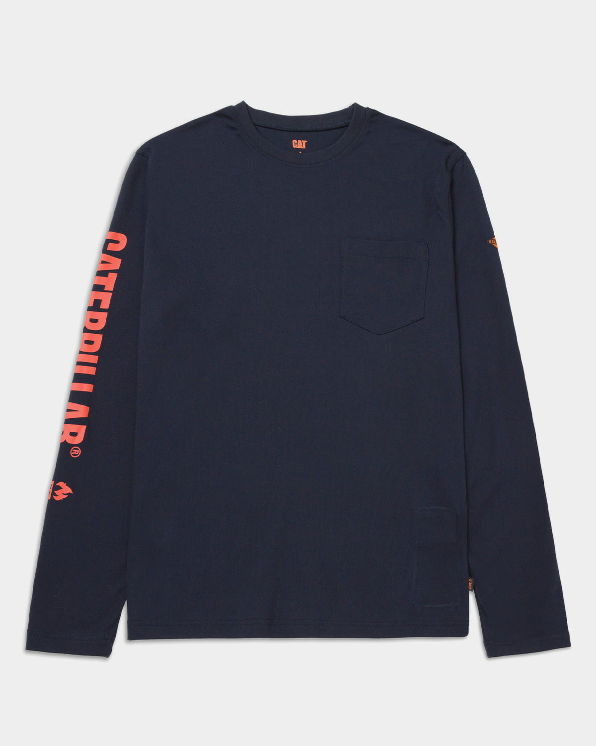 Men's FR AR Banner Long Sleeve T-Shirt - Flame Resistant Workwear for Construction & Industrial Safety