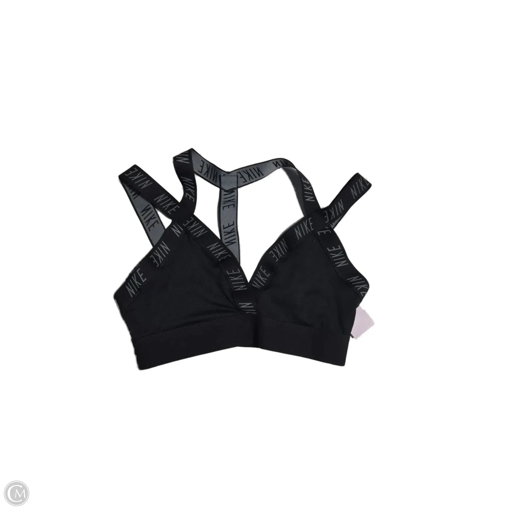 Nike Women's Black Athletic Sports Bra - Size S - High Support for Running, Yoga & Workouts