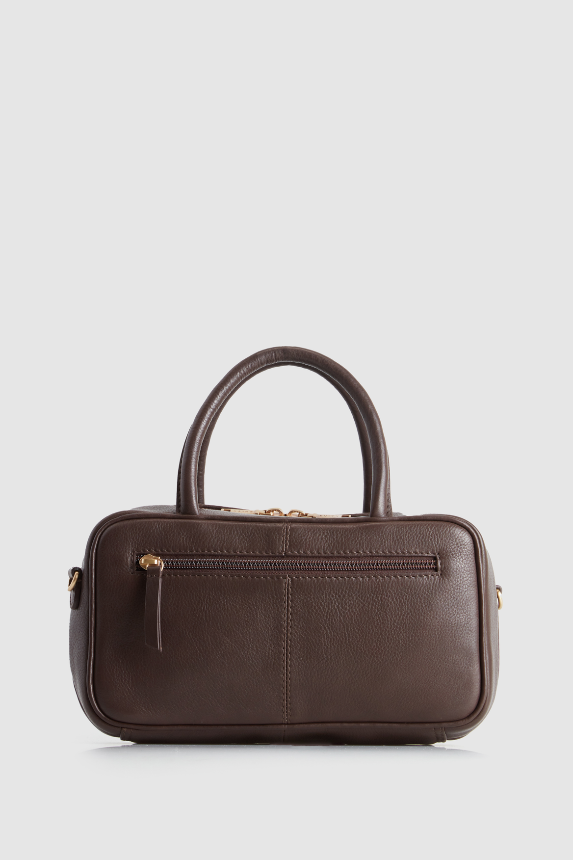 Stylish Charli Leather Bowling Bag for Women - Vintage Retro Handbag for Bowling, Travel & Everyday Use